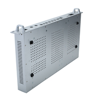 1U 2U 3U 4U 19 inç Raf Tipi IP54 ROHS Alüminyum 360mm NAS PC Amplifikatör Ağ Elektronik Kabin Muhafazası Kasası Şasi
