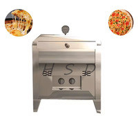 Four à pizza au gaz de haute qualité, portable, pour le camping, grande capacité, machine à pizza mobile pour extérieur