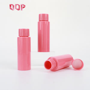30cc 50cc 100cc Custom Rose Red PET Plastic <b>Bottle</b> for Face Serum Oil Toner Sleek Design Screw Cap Certified Factory - Product Image 4