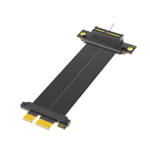 PCI PCIe 4.0 1X High-Speed Riser Card Extension Cable 10CM 120CM Increments for Desktop Server Stock Available Stock Available P - Product Image 1