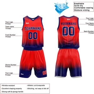 Camiseta de Baloncesto Personalizada Unisex para Adultos, Cuello en V, Sublimada, de Secado Rápido, con Impresión de Nombre y Número del Equipo - Product Image 3