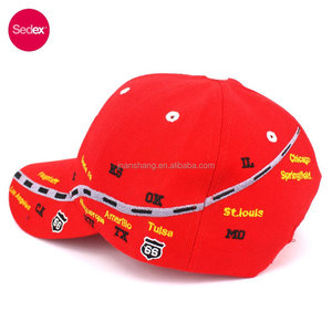 Mũ Bóng Chày Thêu sedex P4 <span class=keywords><strong>Route</strong></span> 66 - Product Image 3