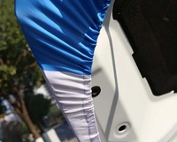 Drapeau de capot de réservoir de voiture imprimé de logo personnalisé de haute qualité Offre Spéciale couverture en tissu Spandex élastique Style de fanion excellent effet de taille
