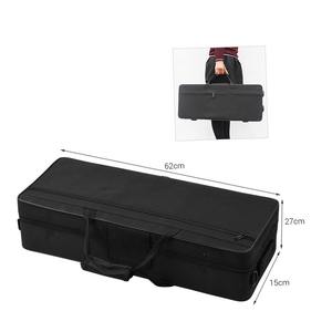 Saxophone alto en Sib (Eb) professionnel en laiton, nickelé noir, avec clés en nacre et étui de transport, gants inclus - Product Image 5