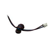 Arnés de Cableado Antiinterferencias Personalizado con Núcleo de Ferrita para Cortacésped, Conjunto de Cable Supresor de EMI de 2 Pines