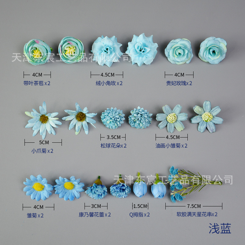 สไตล์ C - สีฟ้าอ่อน
