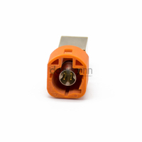 Conector de Datos de Alta Velocidad HSD Automotriz de 4 Pines, Código M, Ángulo Recto, Montaje en PCB a Través de Orificio