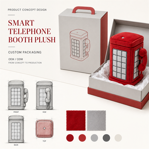 XDT Smart AI Phone Box Peluche interactive multi-positions, jouet câlin et qui ronfle, avec ChatGPT intégré, rembourrage en coton PP, unisexe - Product Image 6