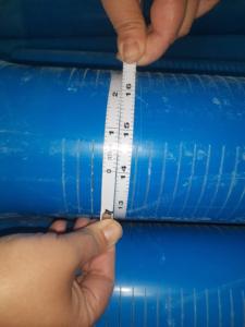 Tuyau de gaine en PVC à extrémité plate pour le forage de puits d'eau, diamètre 125-315 mm - Product Image 1