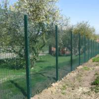 Clôture en treillis métallique de sécurité 358 sur mesure pour usine, mailles de 76,2x12,7 mm, sans poignée, anti-intrusion, en acier, pour gare ferroviaire