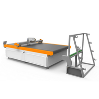 Máquina de Corte de Cuero Automática de Venta Directa de Fábrica Industrial, Máquina de Corte con Cuchilla Vibratoria CNC para Defectos