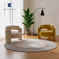 Fauteuil inclinable en velours moderne italien Zayshine pour salon, chambre, hôtel, salle de réception, canapé individuel design modulaire