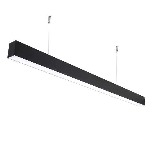 40W 50W LED Linear Light 1200mm 1500mm Lamp 3-CCT Switchable 3000K 4000K 6500K Flicker-Free Driver Chandelier Pendant Light