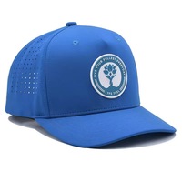 Gorra de Béisbol Vintage de Secado Rápido, Perforada con Láser, Transpirable e Impermeable, con Logotipo de Goma, Ala Ancha, de Nailon, Tipo Duckbill, para Adultos, Talla Pequeña