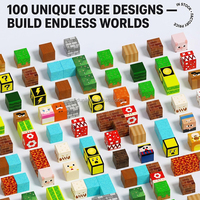 Bloques de Construcción Magnéticos Estilo Mario, Clásicos, Retro, Pixel Art 3D, DIY, Creativos, Práctica de Habilidades, Montessori, STEM, Aprendizaje