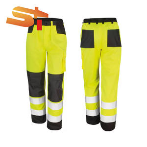 <strong>Waterproof</strong> <strong>Fluorescent</strong> Engineering <strong>Safety</strong> <strong>Pants</strong> with Customizable Logo Practical Pocket-Working <strong>Pant</strong> Features - Product Image 1