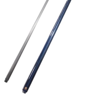 Taco de billar de fibra de carbono 3K Twill, punta de 12.4mm, 2 secciones, duradero, para billar de nueve bolas - Product Image 5