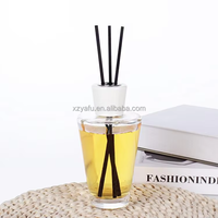 Vente en gros de flacons en verre vides de luxe pour diffuseur de parfum, 30/50/100 ml, avec bouchon, pour parfum et parfum d'ambiance, impression sérigraphique disponible