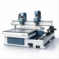 Mesin Ukiran CNC Router 6090 3 Axis 3kW Spindle 8000rpm Presisi Tinggi untuk Cetakan Logam Kuningan Tembaga Aluminium