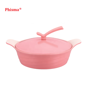 Juego de Ollas y <span class=keywords><strong>Sartenes</strong></span> de <span class=keywords><strong>Aluminio</strong></span> Antiadherentes Clásicas, No Tóxicas, para Uso Doméstico, Precio al por Mayor - Product Image 4