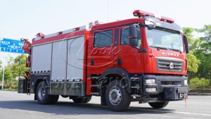 Camion de Secours Incendie SINOTRUK 4x2 Véhicule de Secours Incendie d'Urgence pour les Services d'Urgence - Product Image 4