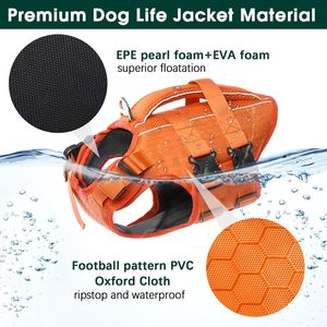 <span class=keywords><strong>Gilet</strong></span> de sauvetage pour chien pour chiens de petite/moyenne/grande taille, <span class=keywords><strong>gilet</strong></span> de sauvetage pour animaux de compagnie pour la natation et les activités de plein air - Product Image 3