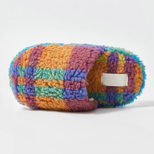 Pantuflas de interior para <span class=keywords><strong>mujer</strong></span> con suela antideslizante silenciosa, de felpa, tejido tipo nube, <span class=keywords><strong>cerradas</strong></span>, con plataforma. - Product Image 4