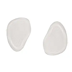 Semelle intérieure de sandales en gros/personnalisée, semelle avant antidérapante en silicone pour femmes, demi-coussin, coussin de semelle avant, coussin de talons hauts quantité minimale de commande 1 paire