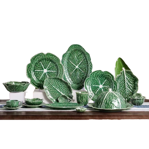 Vente flash 2024 Bol en céramique écologique uni - 9 pouces en forme de fleur à pétales en dentelle pour salade, riz, <span class=keywords><strong>petit</strong></span>-déjeuner, usage domestique, porcelaine fine - Product Image 4