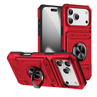 Coque de protection multifonctionnelle anti-chute Alliance Fusion Armor pour iPhone 17 Pro Max et Apple 16 15 14 13 12