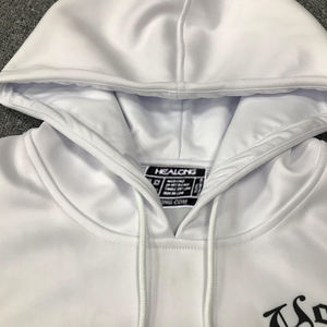 Sweat-shirt imprimé personnalisé en polyester et coton pour jeunes garçons Cool Street Style Pullover Hoodies - Product Image 6