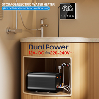 Chauffe-eau électrique OEM AC/DC 12V 220V pour bateau/yacht 10L/15L/20L/30L 1600W avec réservoir émaillé Classe A IPX4 CE Calentador