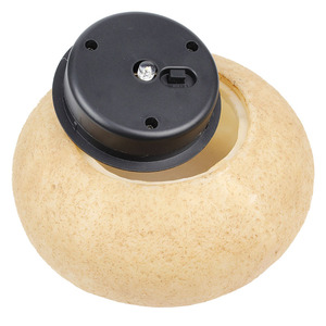 Lámpara de luz blanca cálida con forma de piedra LED <span class=keywords><strong>solar</strong></span> para camino de jardín de paisaje al aire libre o mesa de patio hecha de plástico duradero - Product Image 4