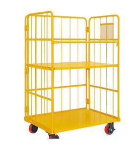 कारखाने का उपयोग गोदाम सामग्री सौंपने वाली ट्रॉली धातु भंडारण परिवहन ट्रॉली - Product Image 1