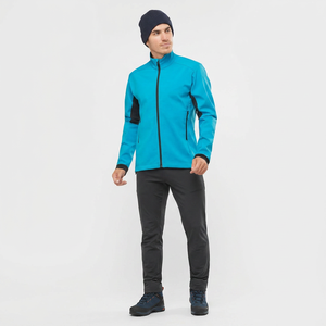 Wholesale Price <b>Men's</b> Full Zipper Softshell <b>Jackets</b> Outdoor Sportswear <b>Jacket</b> For <b>Men</b> New Stylish Elastic Cuff Softshells Coat - Product Image 1