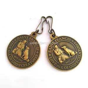 Medalla del hombre de la Legendary Charity and uncomm, medalla de los Caballeros de Asís
