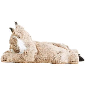 Boneka hewan Lavender Heatable, mainan mewah, boneka Bob kucing, pereda pendingin, menenangkan, manis - Product Image 2