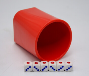 <span class=keywords><strong>Juego</strong></span> <span class=keywords><strong>de</strong></span> <span class=keywords><strong>mesa</strong></span> con 5 dados para niños y adultos, 60 unidades - Product Image 2