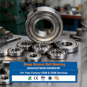 Бесплатная доставка. Подшипник шариковый радиальный однорядный 5*52*15 мм, высокоскоростной подшипник для электродвигателя 6605 2RS. - Product Image 1