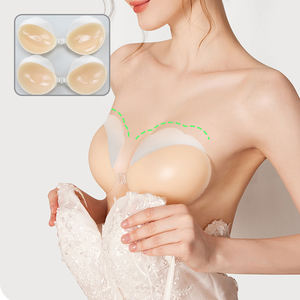 Dames Sexy Bh Nieuw Ontwerp Full-Up Borst Duw Beha Met Siliconen Backless Voor Bruiloften Outfit Voor Leuke Sexy Meisjes - Product Image 6