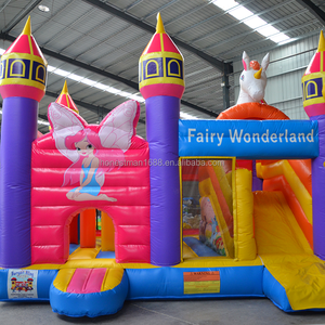 Hồ bơi với Blower con trắng Bounce House trẻ em bouncy trượt <span class=keywords><strong>Inflatable</strong></span> lâu đài và trong nhà vui chơi giải trí thiết bị - Product Image 5