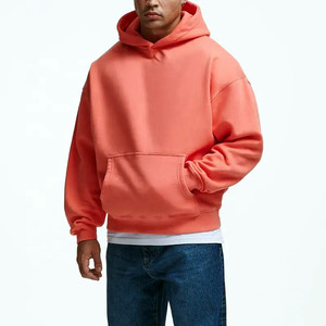 Chất Lượng Cao Tùy Chỉnh Nổi Áo Tùy Chỉnh Hoodies Quá Khổ Của Người Đàn Ông Trắng Trống Lông Cừu Hoodies Người Đàn Ông Phun In Áo Đồng Bằng - Product Image 3