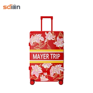 <span class=keywords><strong>Valise</strong></span> PC MAYERTRIP à motif floral graffiti, rose, <span class=keywords><strong>lys</strong></span>, camélia, peinte à la main, bagage de voyage personnalisé, <span class=keywords><strong>valise</strong></span> à roulettes personnalisée, bagage à main - Product Image 1