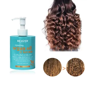 BEAVER Custom Organic Gel Wax Haar Locken creme Feuchtigkeit Definieren der Locken creme für natürliches Haar