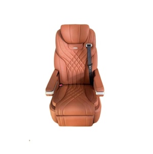 Sièges de van VIP électriques chauffants rotatifs OEM de luxe pour tuning MPV VAN RV Carnival Sprinter V250 Metris Alphard Coaster Hiace - Product Image 1