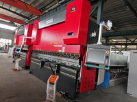 Prensa Plegadora CNC DA66T 250T 4000mm Electrohidráulica Servo para Procesamiento de Acero Inoxidable y Chapa Metálica