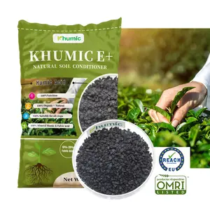 Engrais de potassium granule d'acide humique conditionneur de sol naturel Granule d'humate de potassium