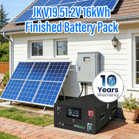 Paket Baterai Lifepo4 Lithium Ion Poland Stock 16kwh 48V 51.2V 334Ah 314AH 280AH 16s Diy JK 200A BMS