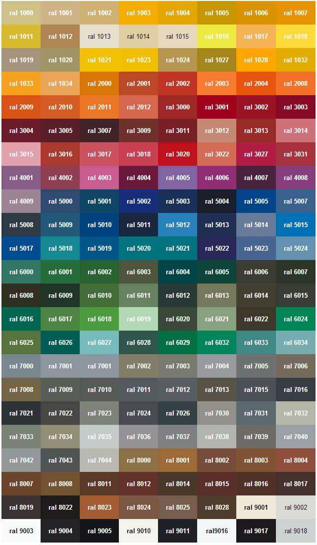 Autres couleurs