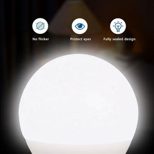 Bombilla LED A19 E27 B22, Base SMD, Fuente de Luz AC 85-265V, Cuerpo de Aluminio, Alta Transmitancia, Aislamiento Térmico, 2700K, Luz Cálida Suave - Product Image 2